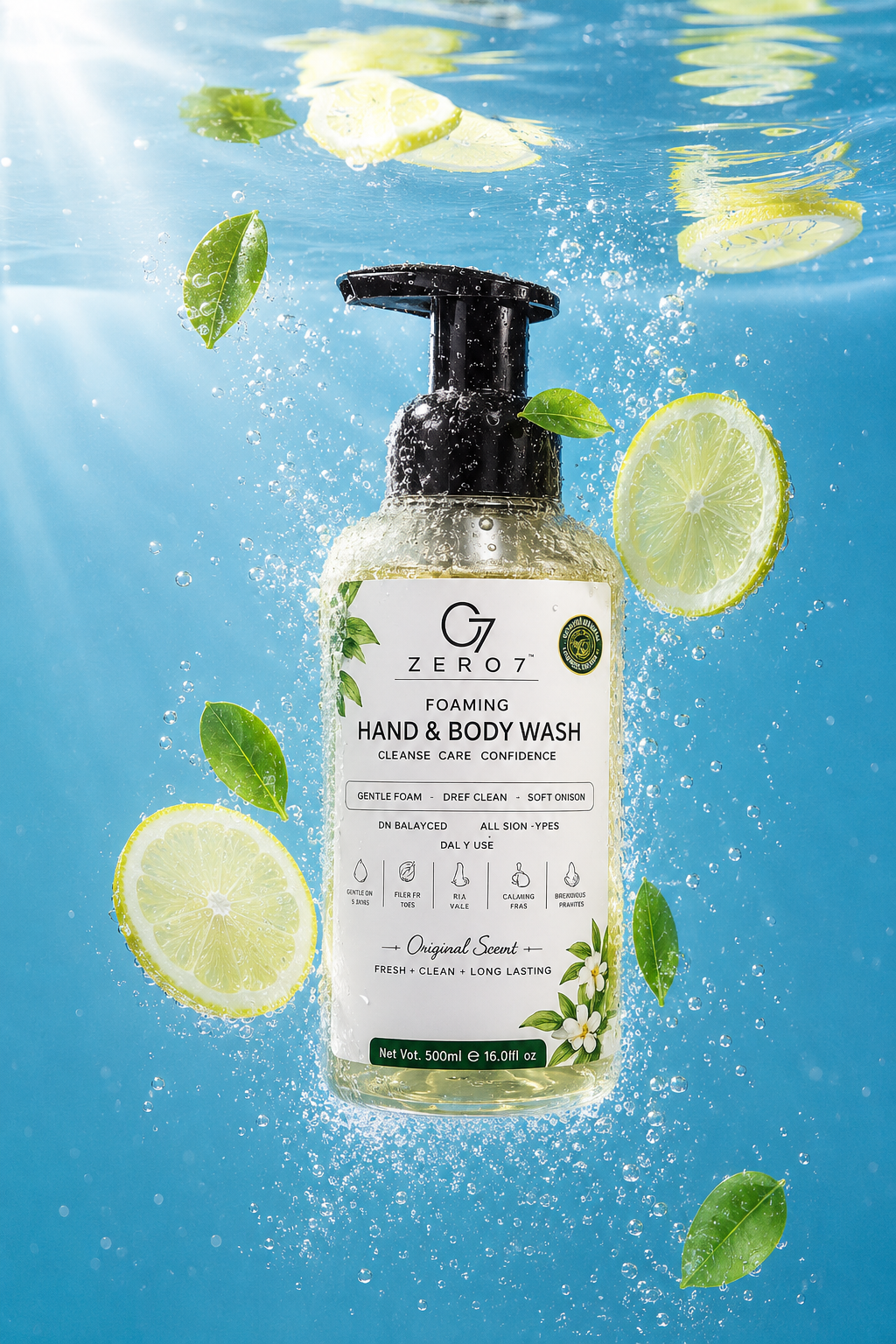 ZERO7PK Foaming Hand Wash – Gentle Clean & Fresh Care