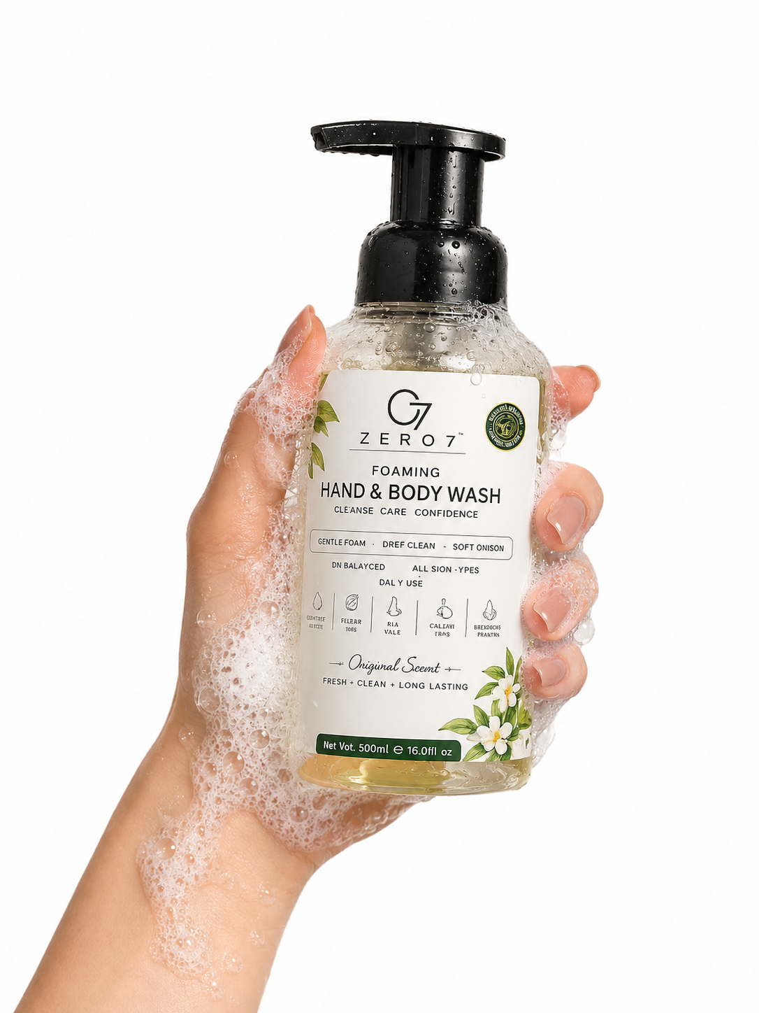 ZERO7PK Foaming Hand Wash – Gentle Clean & Fresh Care