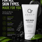 ZERO7PK Charcoal Face Wash – Deep Cleansing & Oil Control